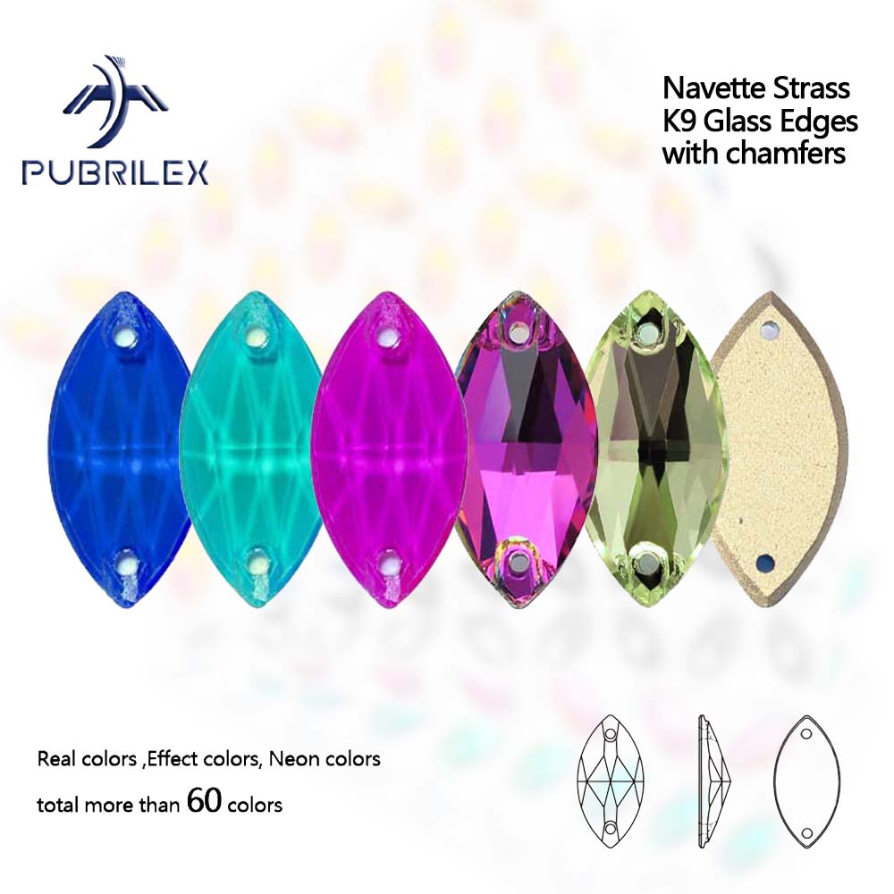 Home Gym Interior Design - Strass da cucire Pubrilex Navette, in