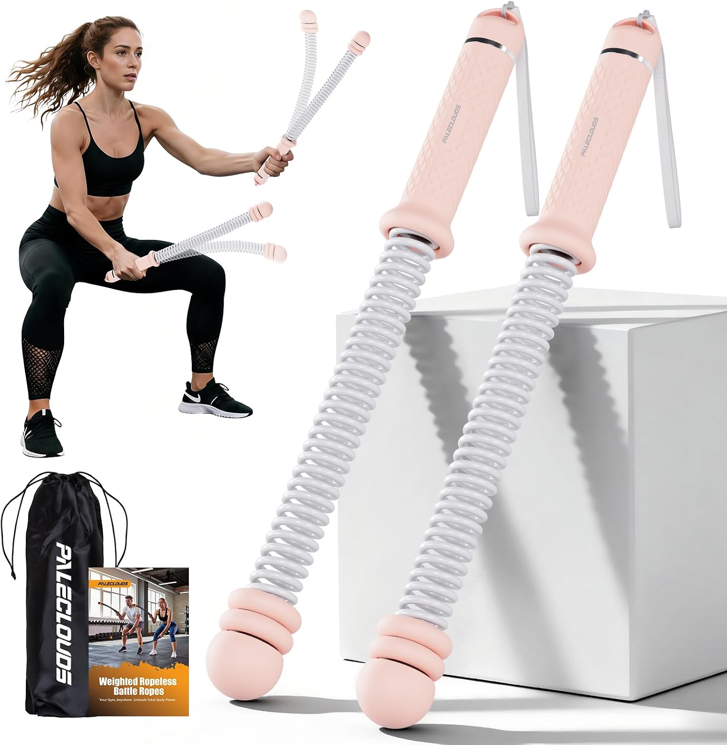 Home Gym Portable - Corda da Allenamento Portatile Senza Fili,