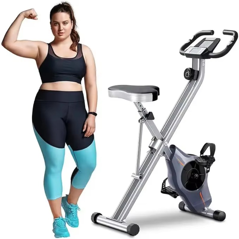 Home Gym Portable - Cyclette portatile in materiale d'acciaio per