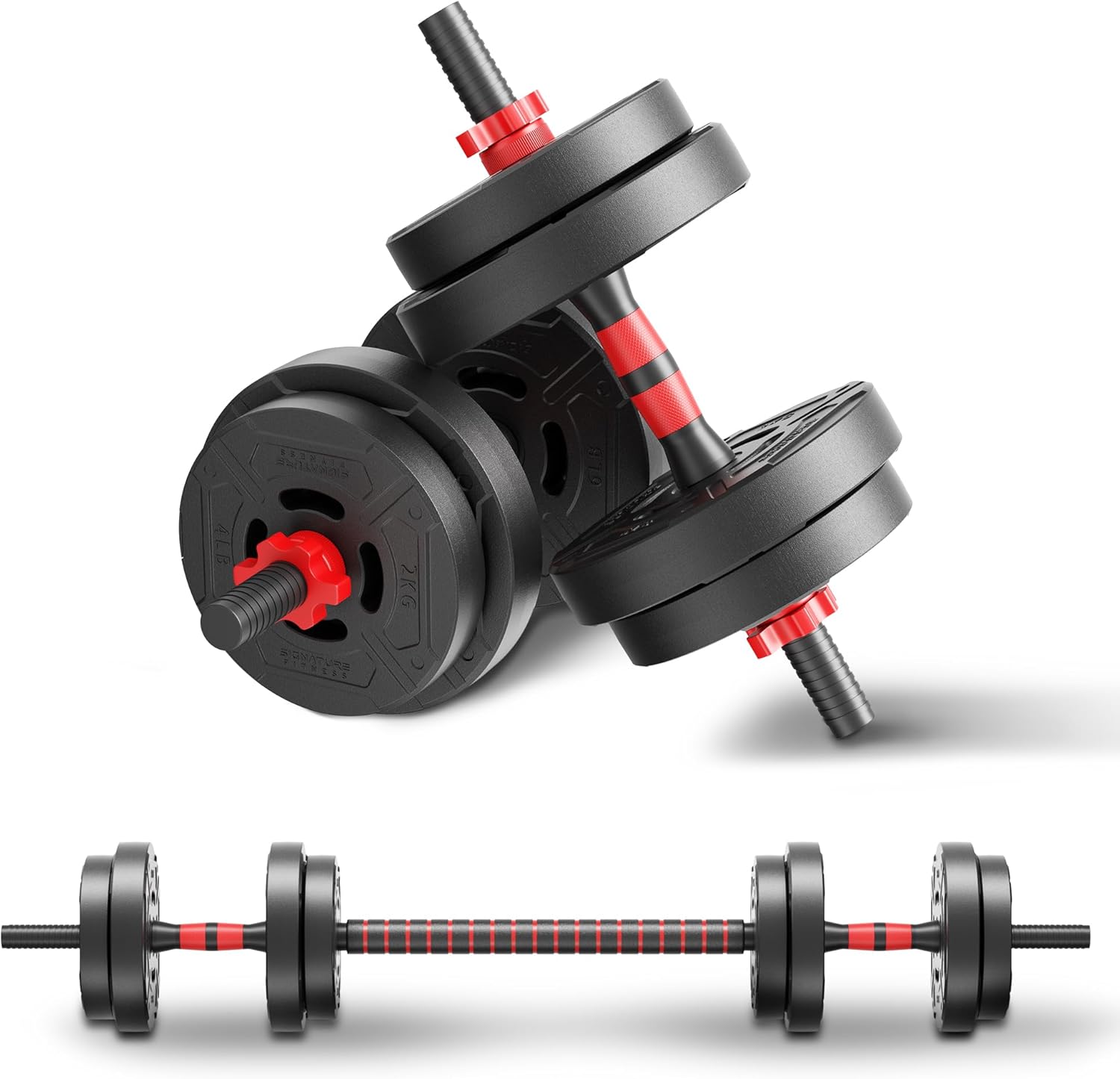 Set di manubri e bilancieri re - Home Gym Dumbbell Set recensione e prezzo