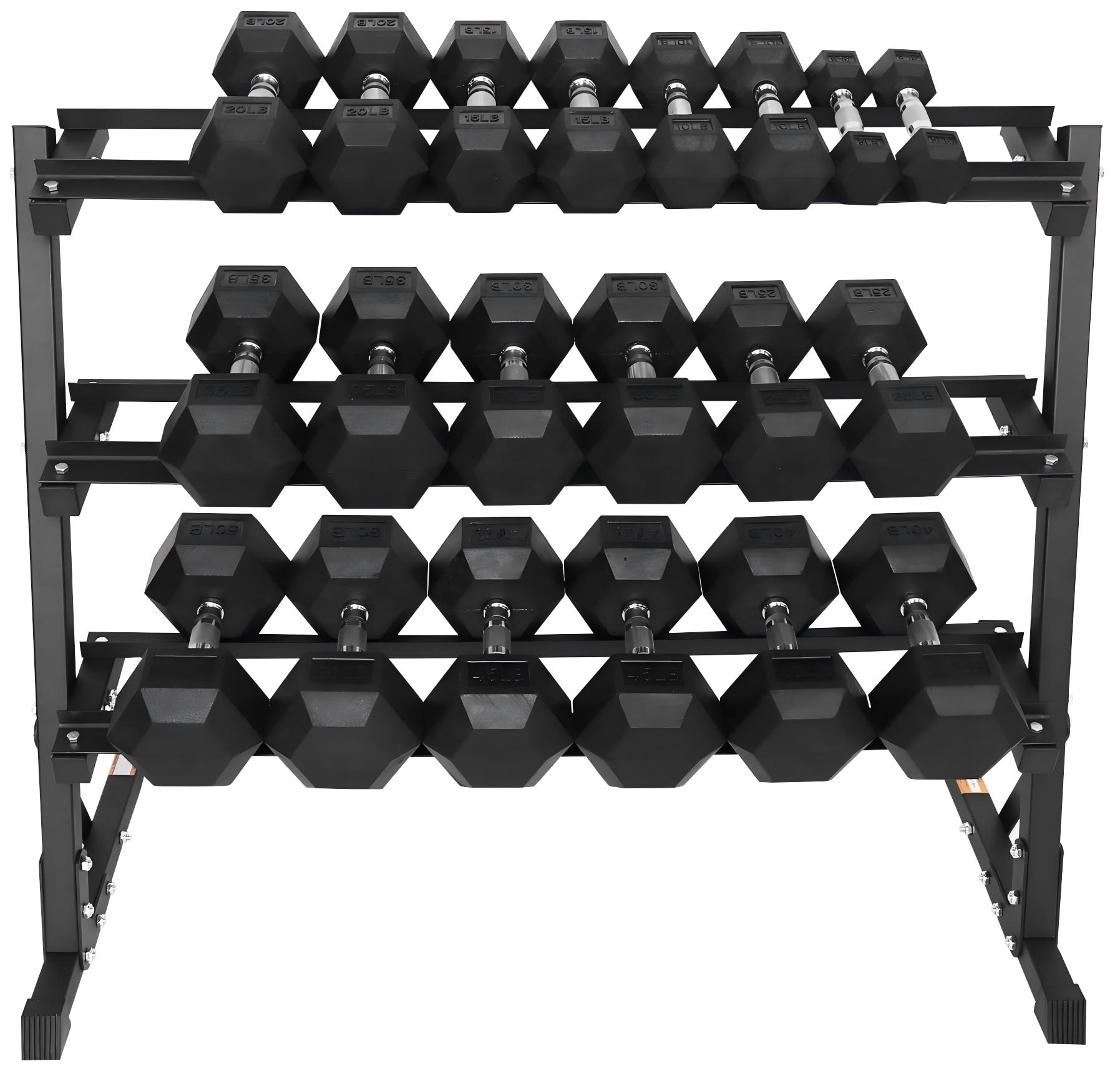 Manubri esagonali premium rive - Home Gym Dumbbell Set recensione e prezzo