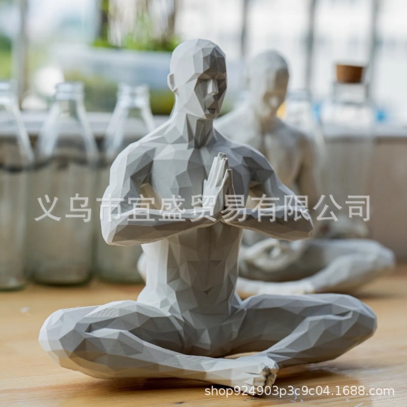 Yoga Man Figurine Minimalista  - Home Gym Minimalist recensione e prezzo