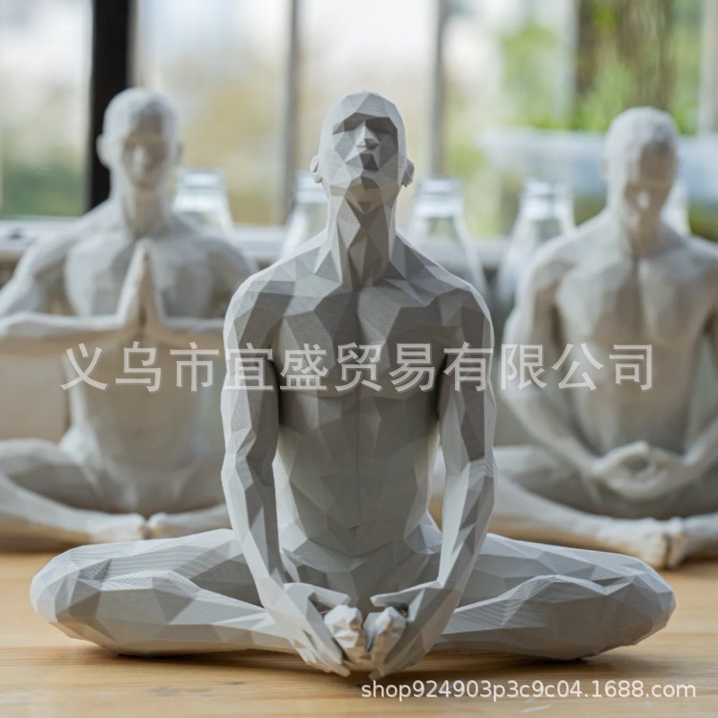 Yoga Man Figurine Minimalista  - Home Gym Minimalist recensione e prezzo