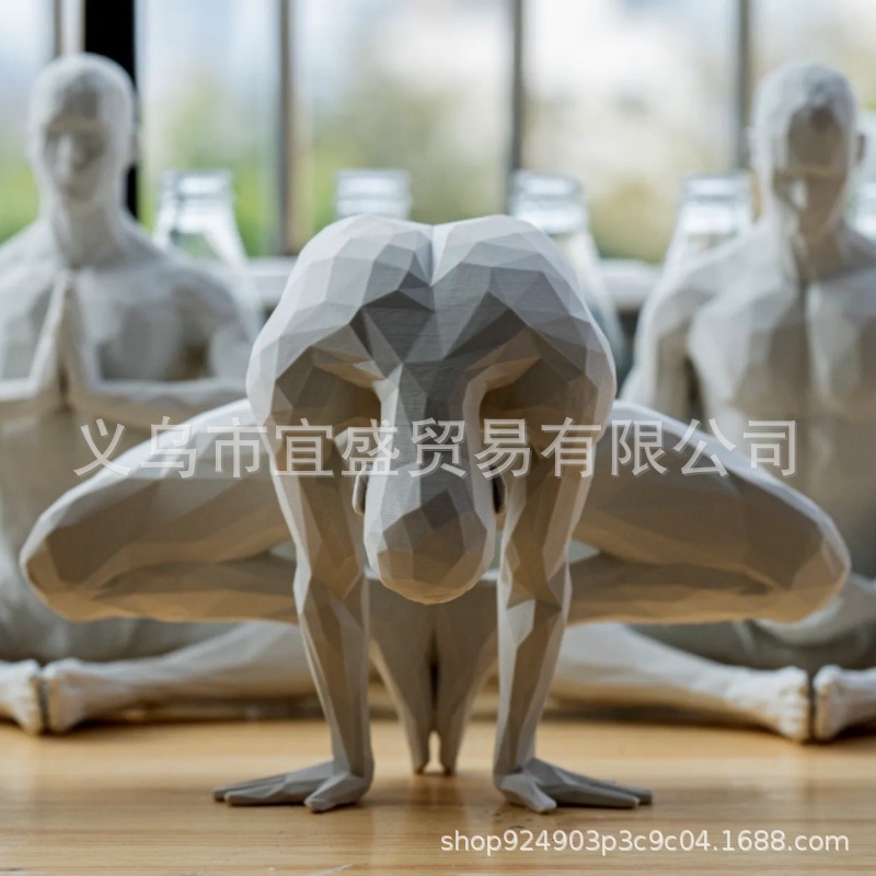 Yoga Man Figurine Minimalista  - Home Gym Minimalist recensione e prezzo