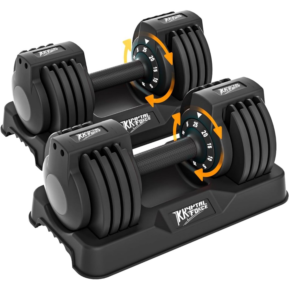 Set di manubri regolabili, 50  - Home Gym Dumbbell Set recensione e prezzo