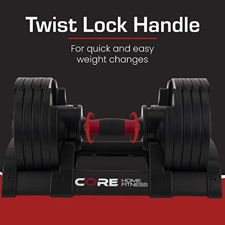 Set di manubri regolabili per  - Home Gym Dumbbell Set recensione e prezzo