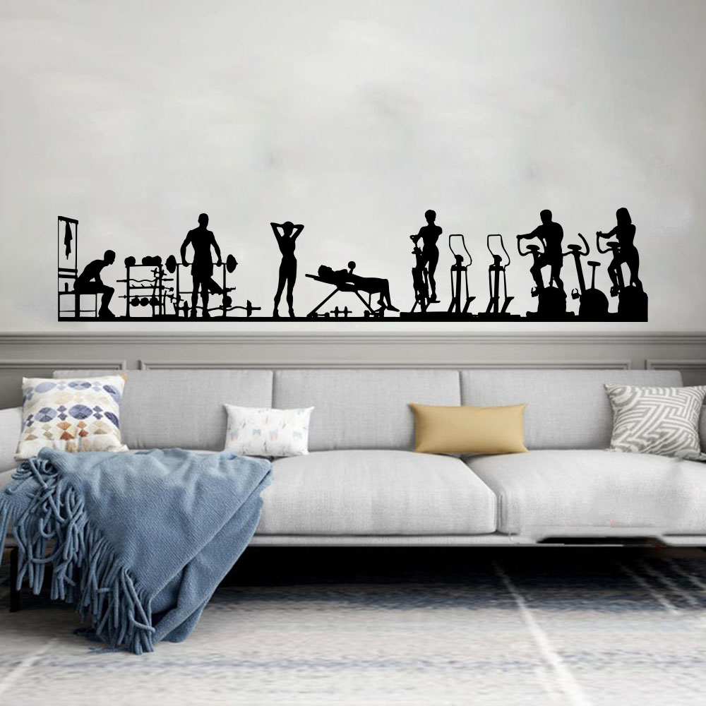 Grande adesivo da parete per b - Home Gym Interior Design recensione e prezzo